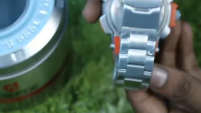 Joefox Watch Dual Time Fashionable Sports Watch 100% Water Resistance - Black, Red & Silver Mix смотреть онлайн