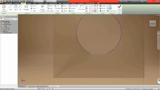 Autodesk Inventor 2016 BIM Exchange Duct System Demo смотреть онлайн