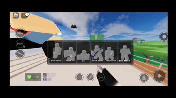 How to emote dash in Roblox - EVADE (Mobile)