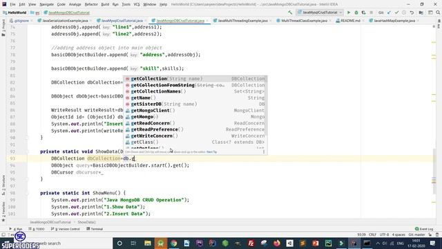 Java MongoDB CRUD Tutorial Part 17 | CREATE | READ | UPDATE | DELETE Operation смотреть онлайн