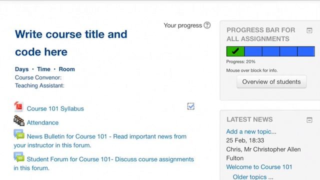 How to set up a 'progress bar' for a learning dashboard in Moodle смотреть онлайн