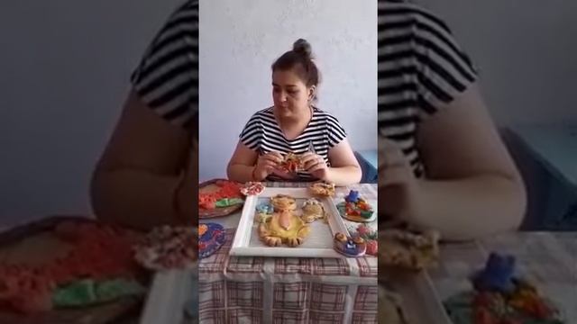 мастер-класс «Секрет поделки из солёного теста». Кружок "Умелые ручки" руководитель Татьяна Авдонин смотреть онлайн
