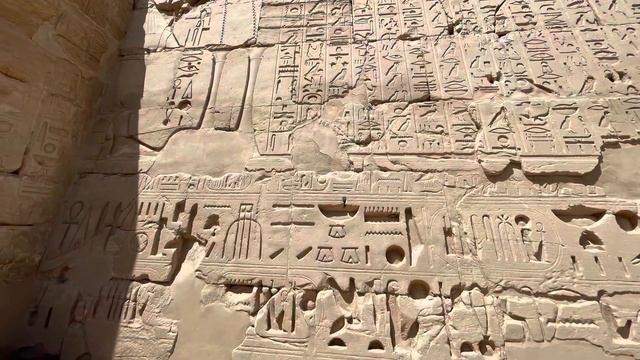 Egypt. Luxor. Karnak Temple. Храмовый комплекс Карнак в Луксоре. Египет. смотреть онлайн