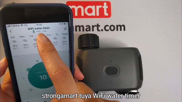 Tuya Wi-Fi Water Timer Smart Water Valve Garden Irrigation Controller System смотреть онлайн