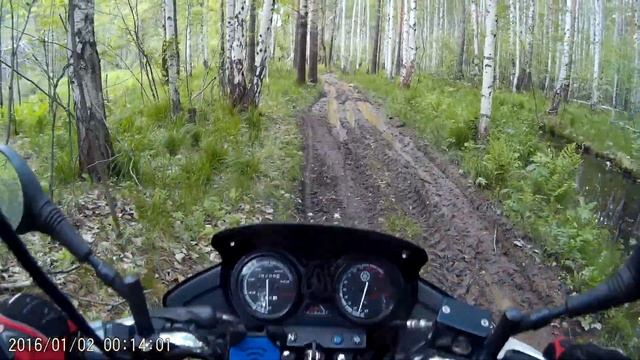 Лайт эндуро на Ябрике, YBR 125 смотреть онлайн