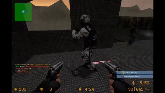 Counter-strike source Black Mesa Zombie Escape смотреть онлайн