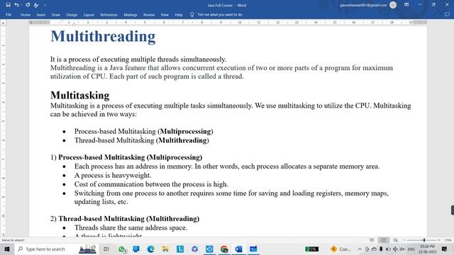 Introduction of Multithreading in Java | Tutorial #57 смотреть онлайн