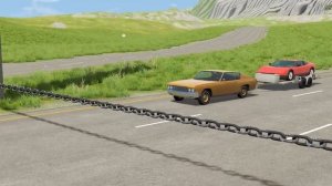 Тачки против цепи #3 – BeamNG.Drive