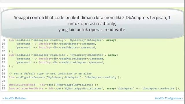 Zend\Di part 2 (Zend Framework 2) смотреть онлайн