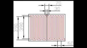 Керамический обогреватель из углеродного греющего кабеля своими руками ( часть 1)