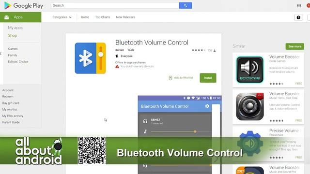 Bluetooth Volume Control for Android смотреть онлайн