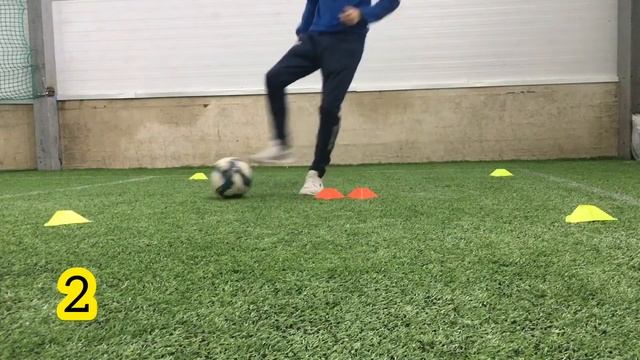 УПРАЖНЕНИЯ НА КОНТРОЛЬ МЯЧА | ball control in football #ведениемяча смотреть онлайн