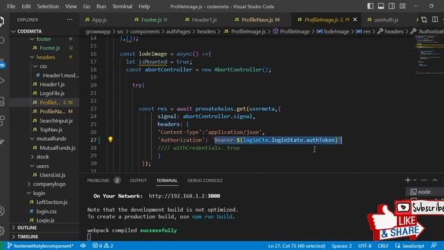 How To Use Axios With React To Get Profile Image | React Groww App Replica | Learn React Js смотреть онлайн