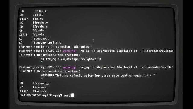 Installing FFMPEG 2.9 on Linux from source смотреть онлайн