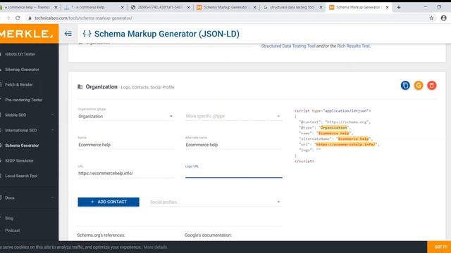 How to create a schema for the shopify homepage смотреть онлайн
