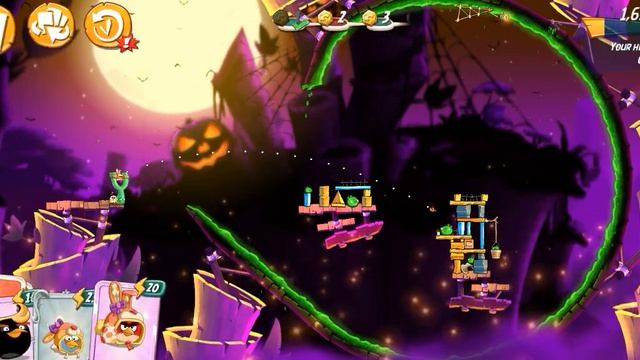 Opening Legendary Chest And Play MEBC Angry Birds 2 (Mighty Eagle Bootcamp)