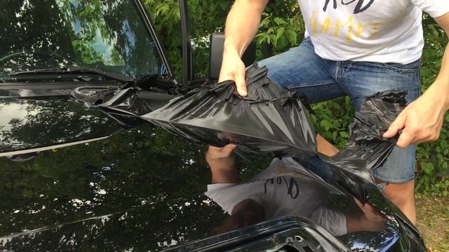 Демонтаж пленки с авто без проблем смотреть онлайн