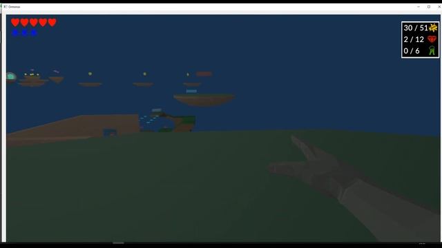 My first C++ OpenGL Game in Qt - Simple 3D Platformer OpenGL смотреть онлайн