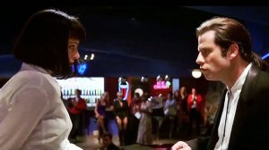Ума Турман и Джон Траволта в драме «Криминальное чтиво / Pulp Fiction, 1994» Муз.фрагмент