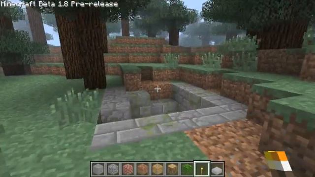 Minecraft Beta 1.8: Strongholds above ground (Ruins) смотреть онлайн