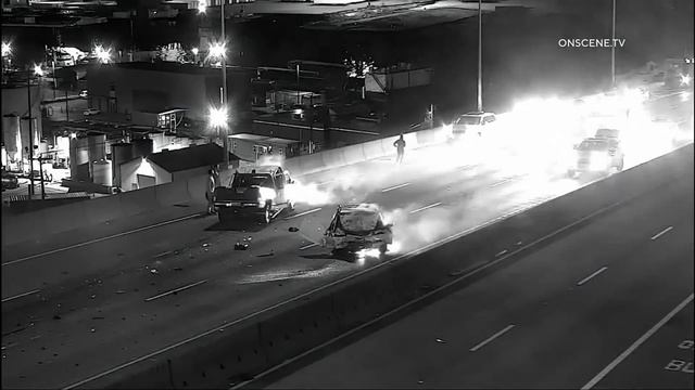 *CAUGHT ON CAMERA* Wrong Way Driver Causes Fatal Head On Crash смотреть онлайн