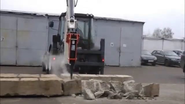 Испытания гидромолота Impulse 120 смотреть онлайн