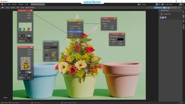 Blender - Alpha Over Node смотреть онлайн