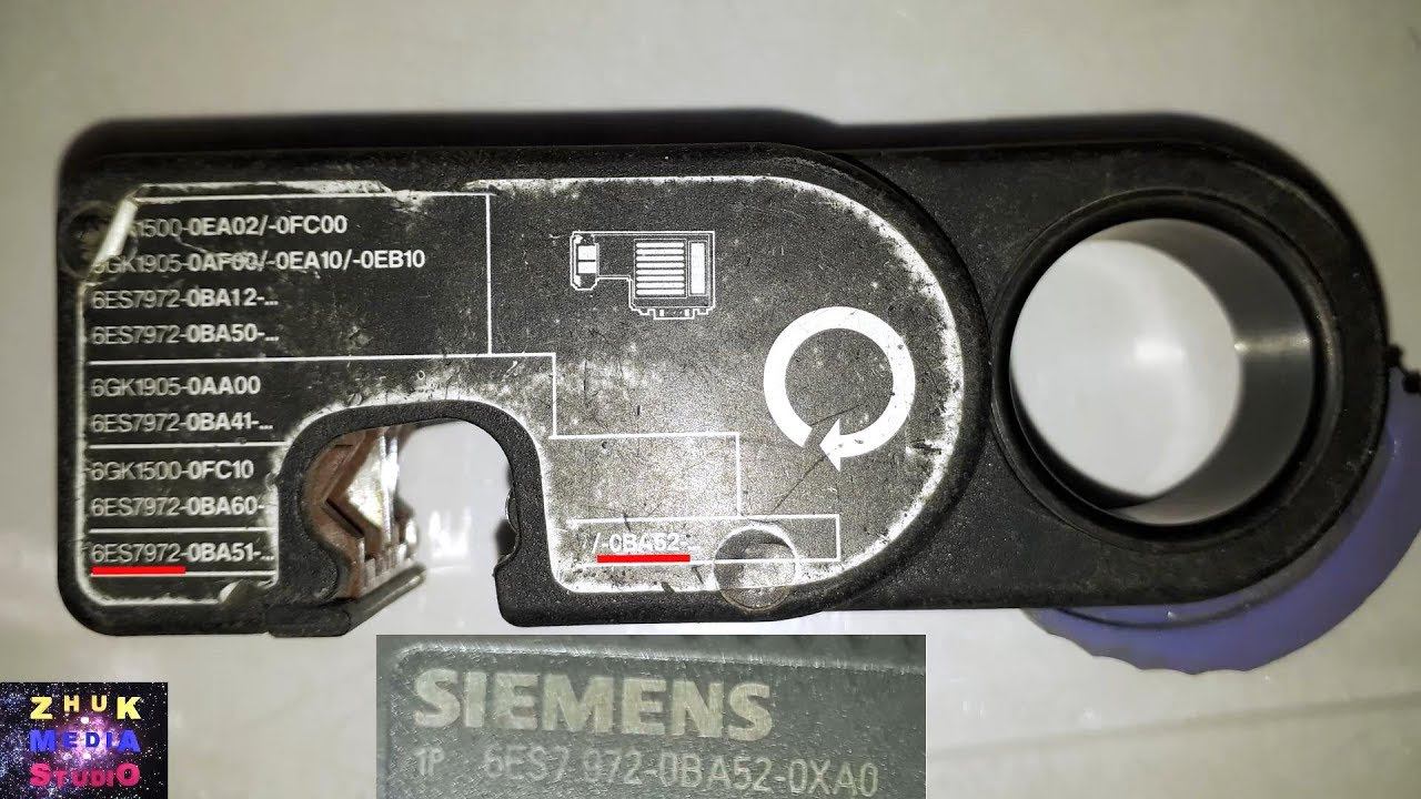 Разделка и подключение кабелей PROFIBUS смотреть онлайн