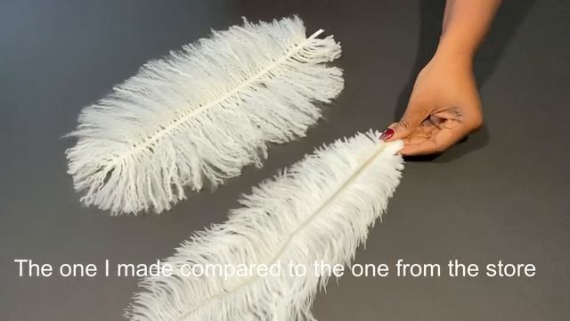 HOW TO USE YARN TO DIY A FEATHER LAMP| DIY FLOOR LAMP смотреть онлайн