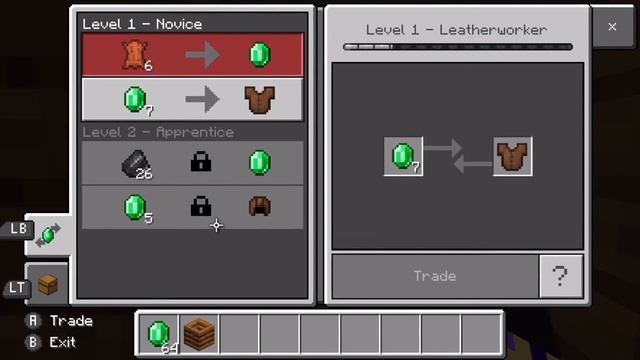 Villager trades and how to trade. смотреть онлайн