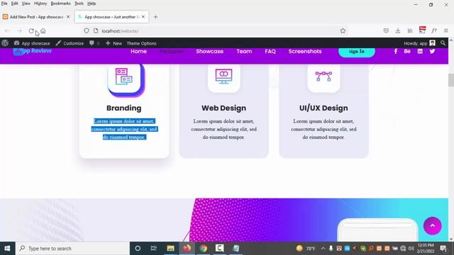 Make a App Landing ShowCase website By Using WordPress Theme смотреть онлайн