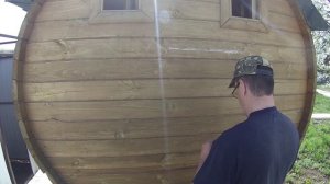 БАНЯ БОЧКА начала рассыхаться через год