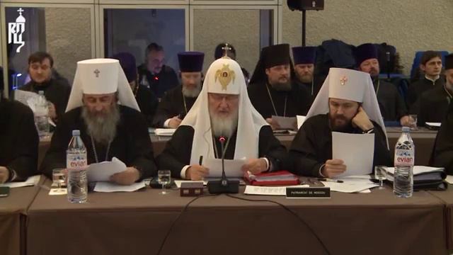 Патриарх Кирилл выступил со словом на Собрании Предстоятелей Поместных Православных Церквей смотреть онлайн