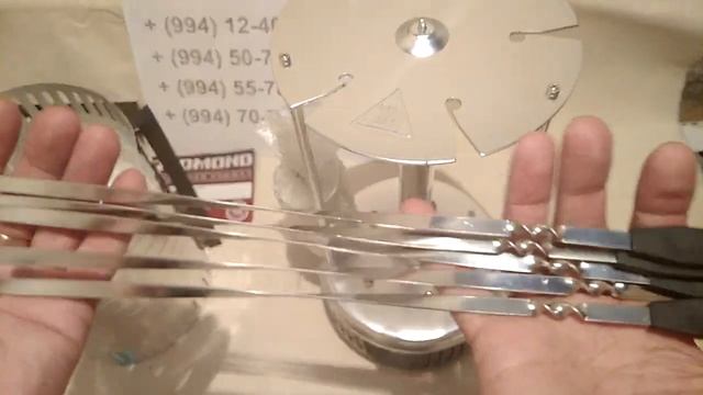 Электрическая шашлычница Redmond RBQ-0251 в Баку / Bakida / v Baku смотреть онлайн