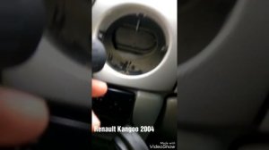 Как снять дефлектор воздуховода Renault Kango