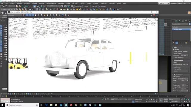 How to Make 3Ds Max V-ray Matte Shadow with GPU - Rendering смотреть онлайн