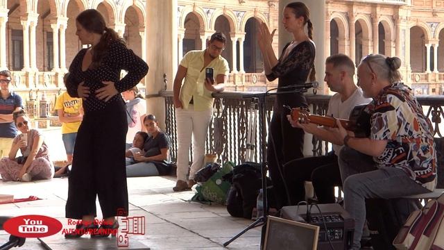 ASI SE BAILA FLAMENCO SEVILLA ESPANA смотреть онлайн