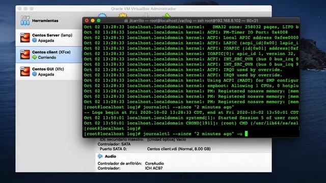 journalctl - RedHat 8 / Rocky Linux / Alma Linux / Oracle Linux / CentOS 8 смотреть онлайн