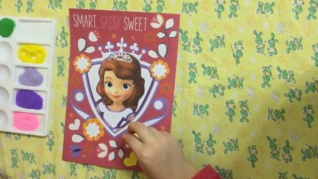 2. Аппликация из песка. София Прекрасная. Smart. Sassy. Sweet смотреть онлайн