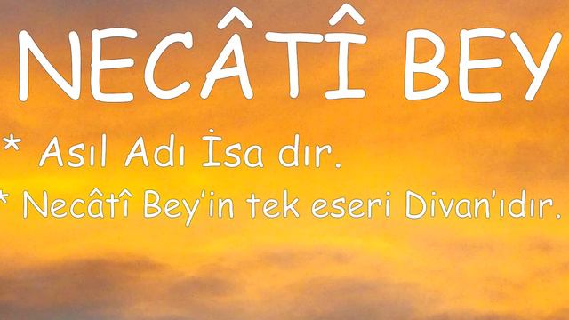 NECÂTÎ BEY -- HAYATI VE EDEBİ KİŞİLİĞİ -- ESERLERİ смотреть онлайн