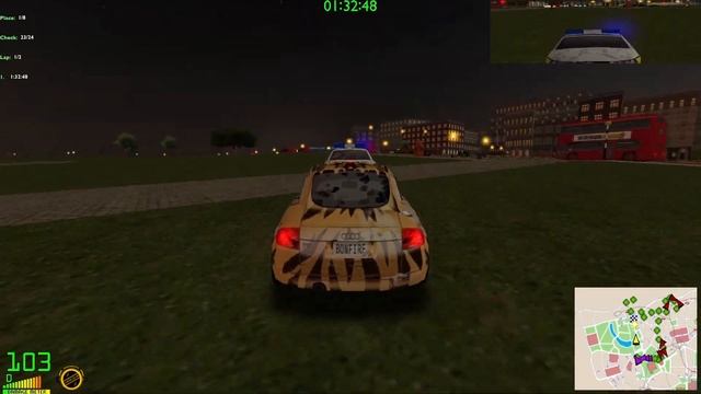 Midtown Madness 2 - North End Circuit - Imperial London Racepack Circuit[Amateur] смотреть онлайн