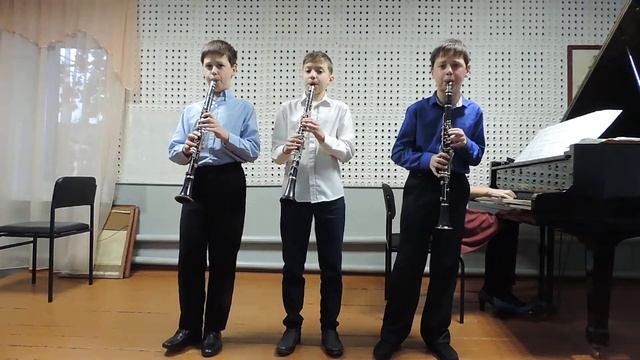 трио "МиФ" ( кларнет) А. Жобим "Самба" смотреть онлайн