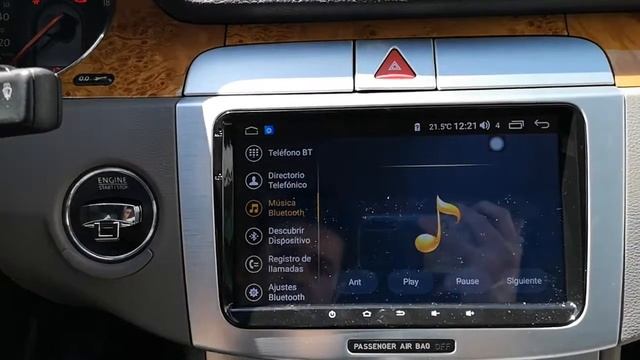 Pantalla Carson MP94 en VW Passat B6 смотреть онлайн