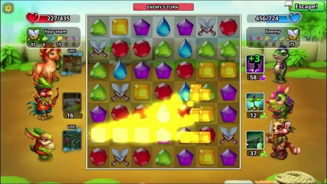 Pet Heroes NEW Puzzle Adventure 6 смотреть онлайн