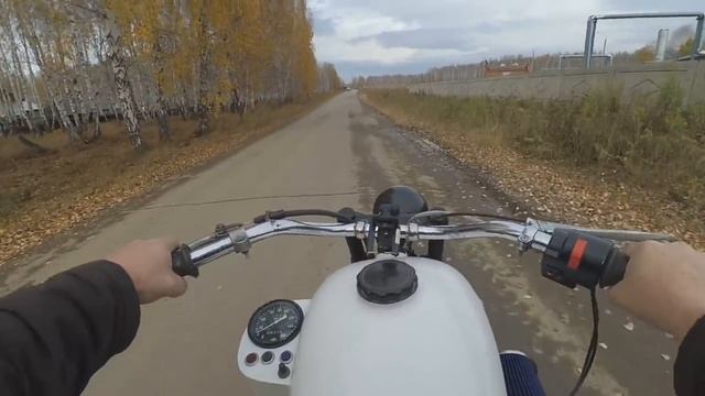 Мотоцикл с двигателем Ваз 2109. Завершение проекта. смотреть онлайн