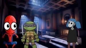 КТО ЖИВЕТ В ШКАФУ? СТРАШИЛКИ для детей. СПАЙДЕР и НИНДЗЯГО!