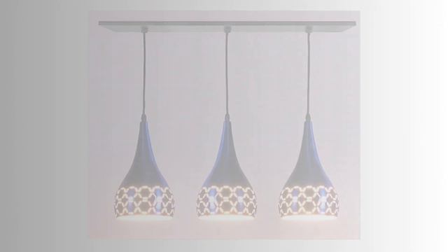 Lyse Decor Linear Cluster Blue Aluminum Hanging Pendant Ceiling Lights Lamp #decoration смотреть онлайн