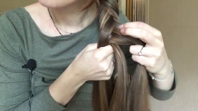 коса из 2-х прядей, коса рыбий хвост смотреть онлайн