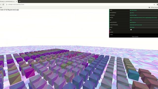 3D Visualization of OpenShift pods смотреть онлайн