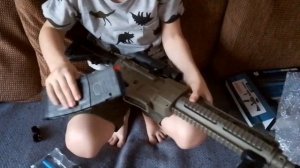 Детская винтовка М 416 из Китая. Распаковка и тест